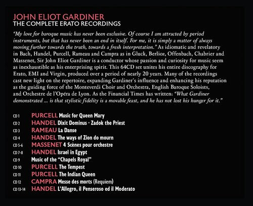 Complete Erato Recordings - Gardiner,John Eliot - CD