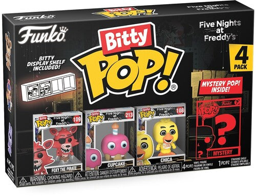 Bitty Pop Five Nights At Freddys Foxy 4 Pack