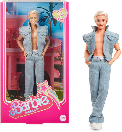 Barbie Movie Ken Doll Wearing All Denim Matching