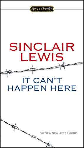 It Can't Happen Here -- Sinclair Lewis, Paperback