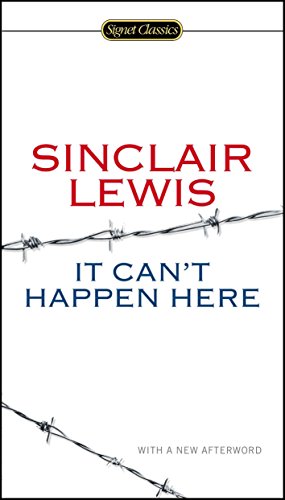 It Can't Happen Here -- Sinclair Lewis - Paperback