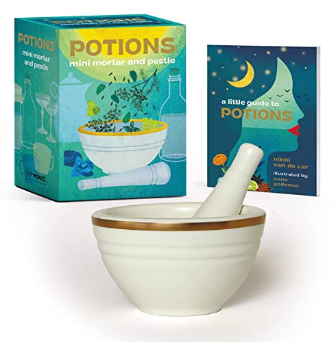 Potions Mini Mortar and Pestle -- Nikki Van De Car, Paperback