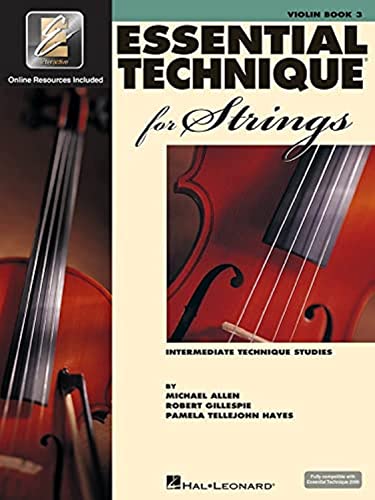 Essential Technique for Strings with Eei: Violin (Book/Media Online) -- Robert Gillespie, Paperback