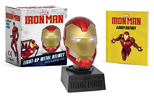 Marvel: Iron Man Light-Up Metal Helmet: With Glowing Eyes -- Matthew K. Manning, Paperback