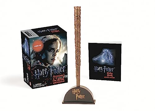 Harry Potter Hermione's Wand with Sticker Kit: Lights Up! -- Running Press, Novelty