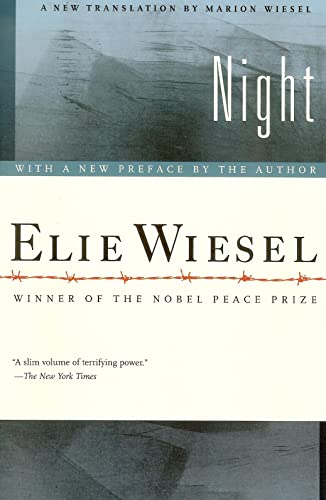 Night -- Elie Wiesel - Hardcover