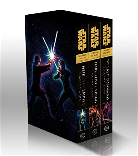 The Thrawn Trilogy Boxed Set: Star Wars Legends: Heir to the Empire, Dark Force Rising, the Last Command -- Timothy Zahn - Paperback