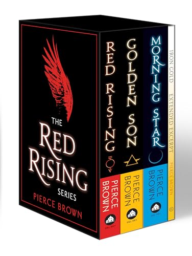 Red Rising 3-Book Box Set: Red Rising, Golden Son, Morning Star, and an Exclusive Extended Excerpt of Iron Gold by Brown, Pierce