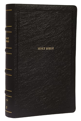 Nkjv, Reference Bible, Personal Size Large Print, Leathersoft, Black, Red Letter Edition, Comfort Print: Holy Bible, New King James Version by Thomas Nelson