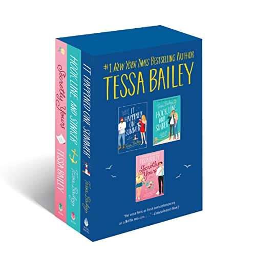 Tessa Bailey Boxed Set: It Happened One Summer / Hook, Line, and Sinker / Secretly Yours -- Tessa Bailey, Paperback