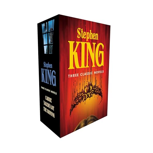 Stephen King Three Classic Novels Box Set: Carrie, 'Salem's Lot, the Shining by King, Stephen