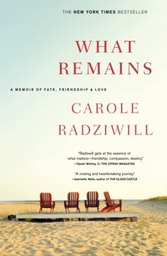 What Remains: A Memoir of Fate, Friendship, and Love -- Carole Radziwill, Paperback