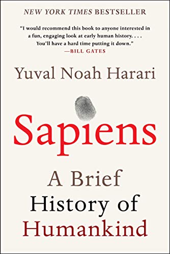 Sapiens: A Brief History of Humankind -- Yuval Noah Harari, Paperback