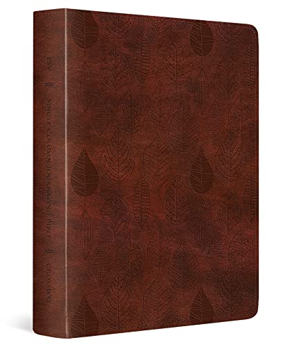 Single Column Journaling Bible-ESV-Leaves Design by Crossway Bibles