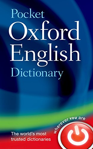 Pocket Oxford English Dictionary -- Oxford Languages, Hardcover