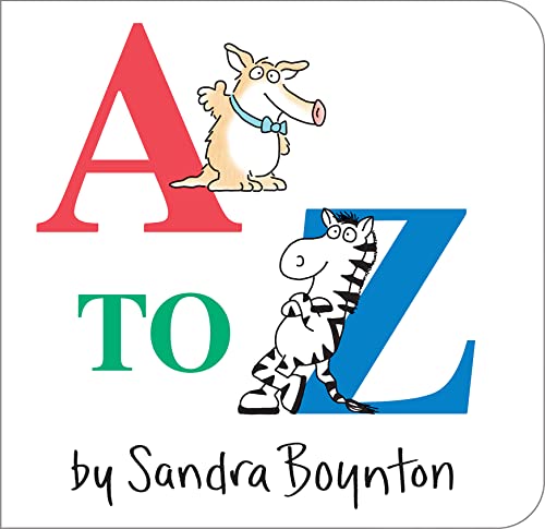 A to Z -- Sandra Boynton - Board Book