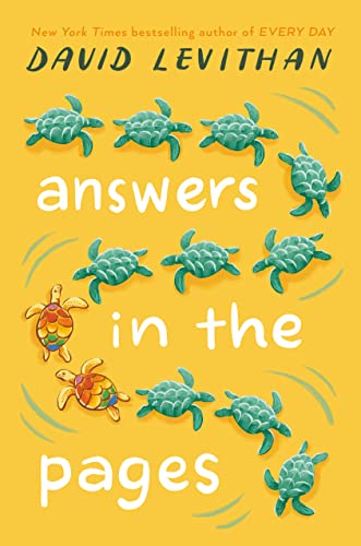 Answers in the Pages -- David Levithan - Hardcover