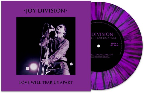 Love Will Tear Us Apart - Purple/Black Splatter, Joy Division, 7"