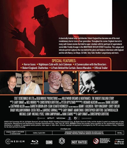 Hollywood Dreams & Nightmares: Robert Englund/Bd, Hollywood Dreams & Nightmares: Robert Englund/Bd, Blu-Ray