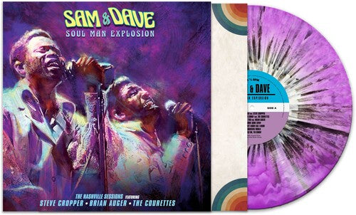 Soul Man Explosion - Purple Haze Splatter, Sam & Dave, LP