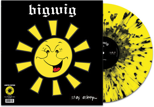 Stay Asleep - Yellow/Black Splatter, Bigwig, LP