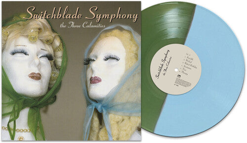 Three Calamities - Green/Blue Split, Switchblade Symphony, LP