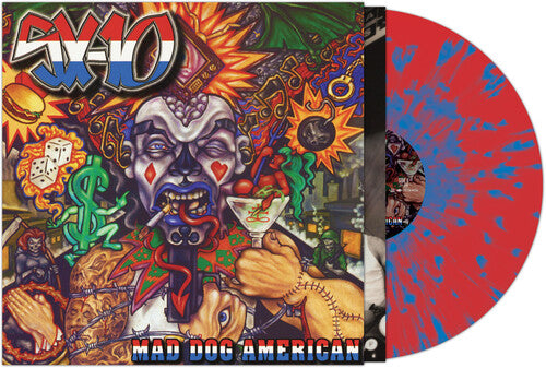 Mad Dog American - Red/Blue Splatter, Sx-10, LP