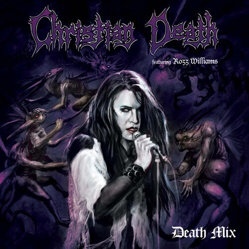 Death Mix - Purple/Black Splatter