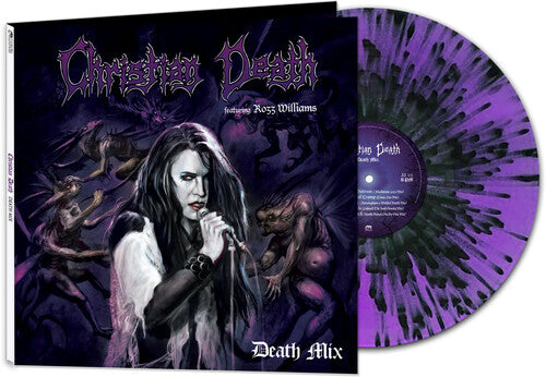 Death Mix - Purple/Black Splatter - Christian Death - LP