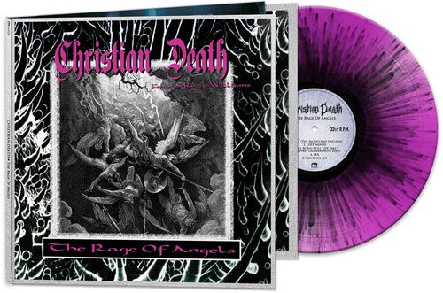 Rage Of Angels - Purple/Black Splatter
