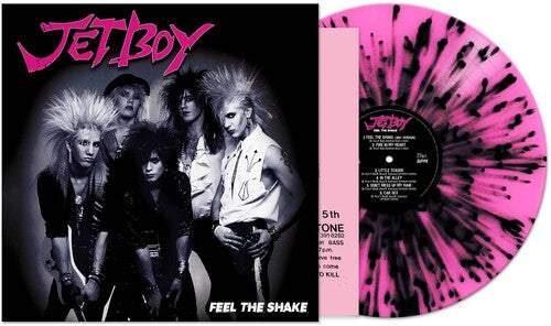 Feel The Shake - Pink/Black Splatter - Jetboy - LP