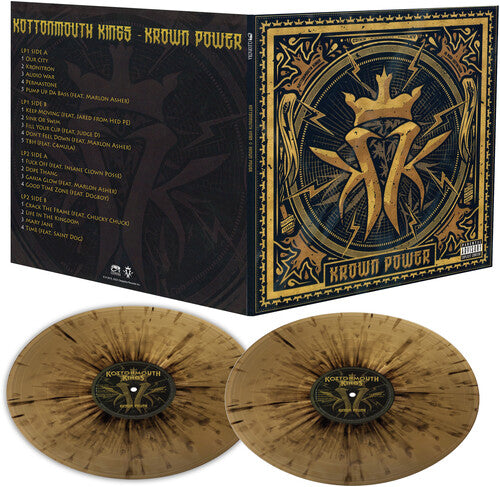Krown Power - Black/Gold Splatter, Kottonmouth Kings, LP