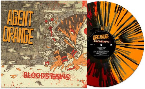 Bloodstains - Orange/Red/Black Splatter, Agent Orange, LP