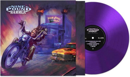 Rock N' Roll Radio - Purple, Nine Pound Hammer, LP