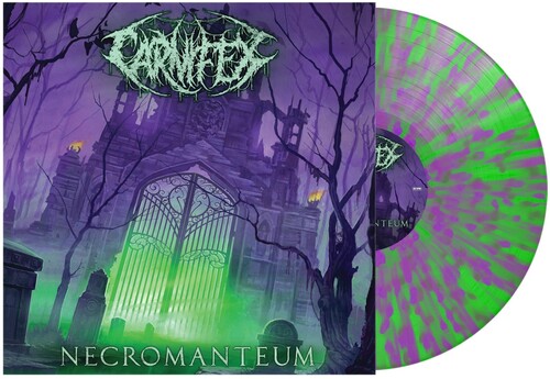 Necromanteum - Neon Green W/ Purple Splatter