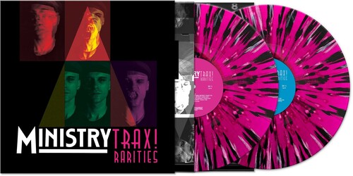 Trax Rarities - Black/White/Magenta Splatter
