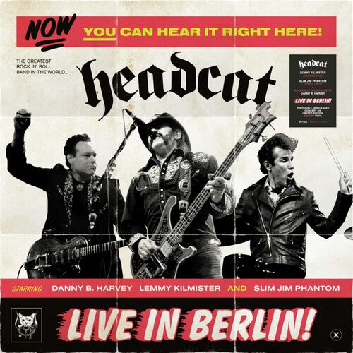 Live In Berlin, Headcat, LP