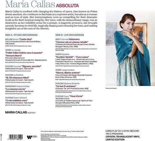 La Divina - Compilation (Assoluta Maria Callas, Maria Callas, LP