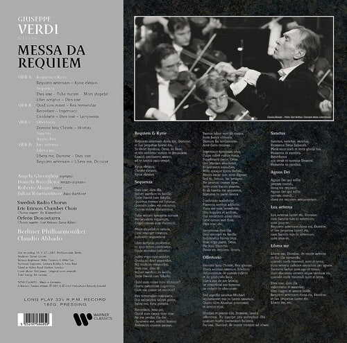 Verdi: Messa Da Requiem, Claudio Abbado, LP