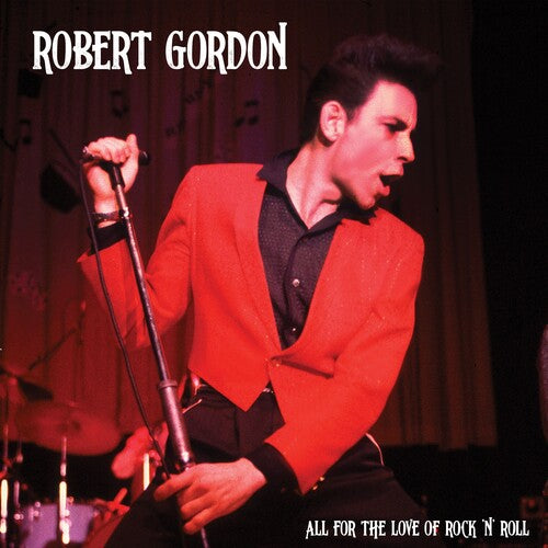 All For The Love Of Rock N' Roll - Red - Robert Gordon - LP