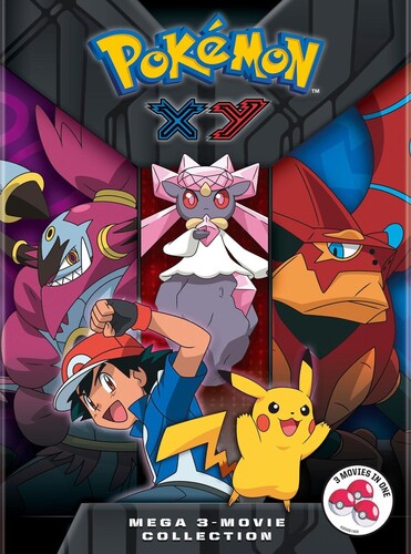 Pokemon Xy Mega 3-Movie Collection