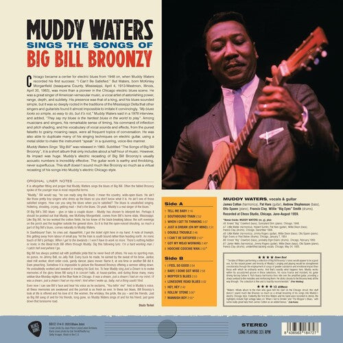 Sings The Songs Of Big Bill Bronzy - Muddy Waters - LP