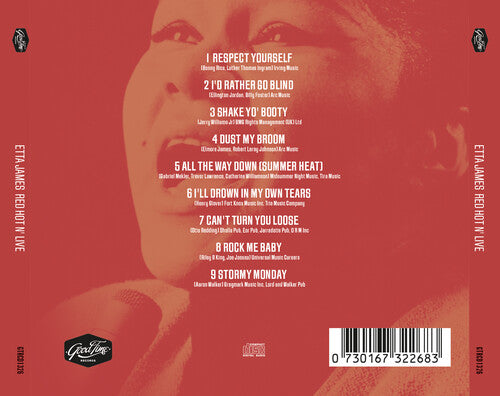 Red Hot And Live, Etta James, CD