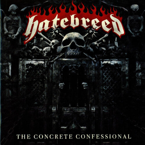 Concrete Confessional - Clear Red Splatter