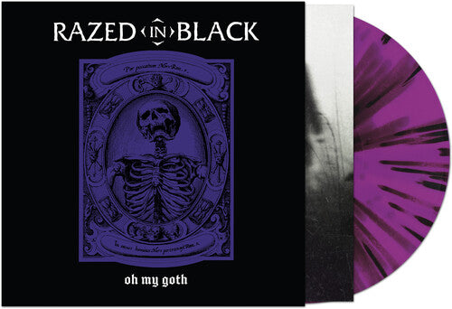 Oh My Goth - Purple Black Splatter, Razed In Black, LP