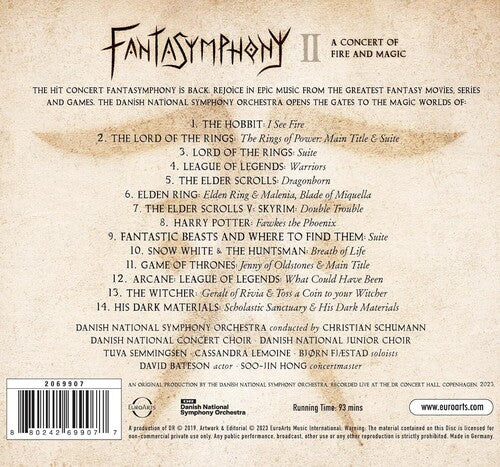 Fantasymphony Ii - A Concert Of Fire & Magic, Danish National Symphony Orchestra, CD