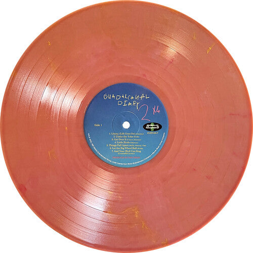 2 X 4 - Pink/Yellow Swirl, Guadalcanal Diary, LP