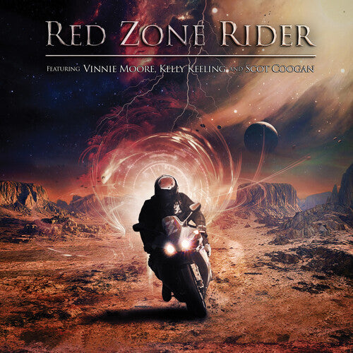 Red Zone Rider - Red/Gold Splatter