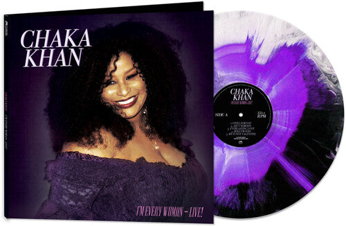 I'm Every Woman - Live - Purple/White Haze, Chaka Khan, LP