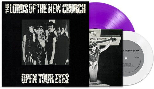 Open Your Eyes - Purple / White, Lords Of The New Church, LP
